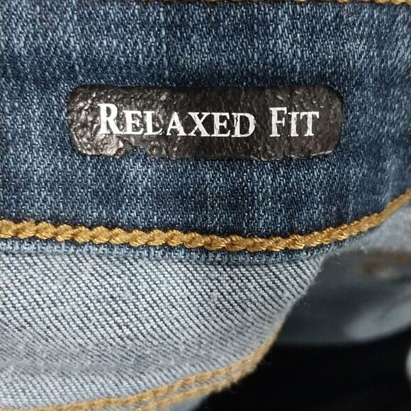 Judy Blue Jeans Women's Size 15/32 Relaxed Fit Denim Whiskering Distressed - Picture 8 of 16